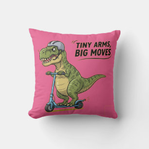 Almofada Armas pequeninas. Grande Energia. Dino on Wheels!