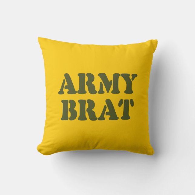 ALMOFADA ARMY BRAT (Frente)
