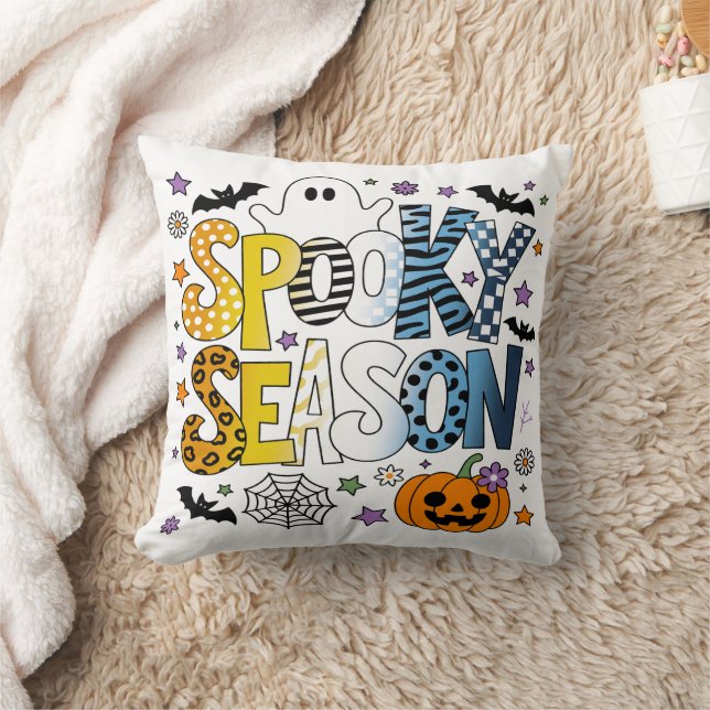 Almofada AroAce Spooky Season Halloween (Cobertor)