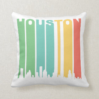 Almofada Arquitectura da cidade de Houston do vintage