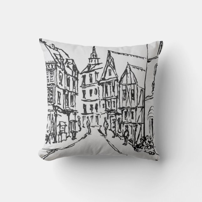 Almofada Arquitetura | Dinan, Bretanha, França (Frente)