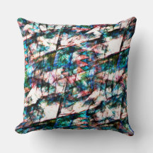 Arranhões coloridos e manchas com forte contraste