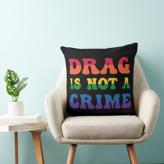 Almofada Arrastar Não É Um Travesseiro De Crime (Cadeira)