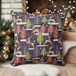 Almofada Arrendoras Whimsical Woodland Winter