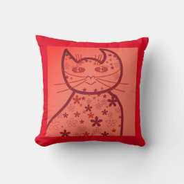 Almofada Art, Clipart de Gato Bonito