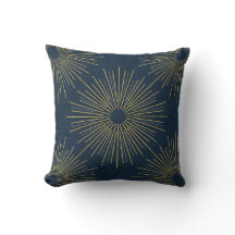 Art Deco Alabere | Medalhão Azul Meia-Noite
