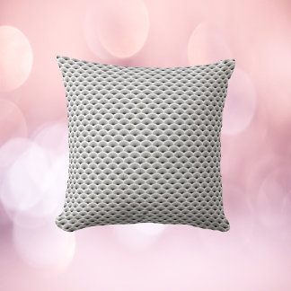 Almofada Art Deco Black Fans White Background