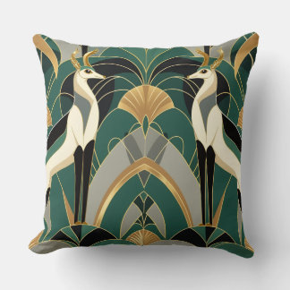 Almofada Art Deco Gazelle Elegance