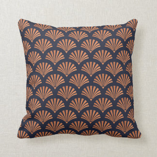 Almofada Art Deco Shell Pattern Copper