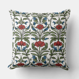 Almofada Art Nouveau Chinoiserie Lotus Floral