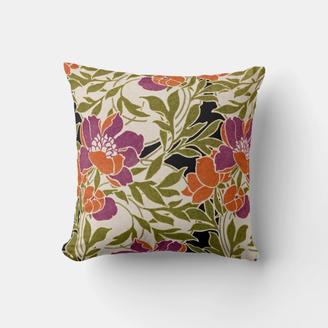 Almofada Art Nouveau Design nº 3 (Frente)