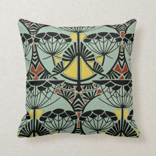 Almofada Art Nouveau Design nº 5 @ VictoriaShaylee