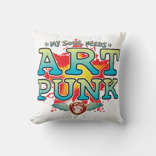 Almofada Art Punk Soul Cushion (Frente)