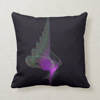 Almofada Arte abstracta roxa do Dervish
