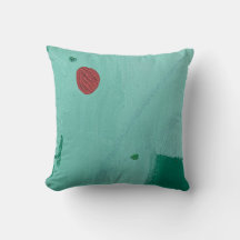 Arte Abstrata Teal Minimalista