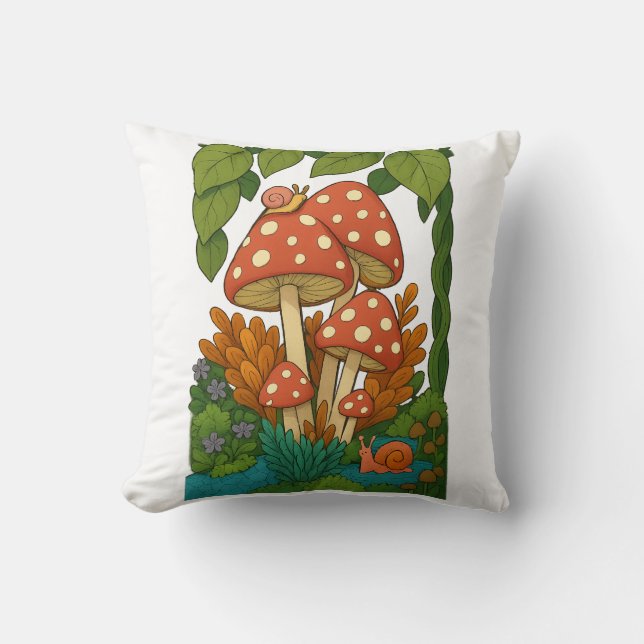 Almofada Arte botânica (Frente)