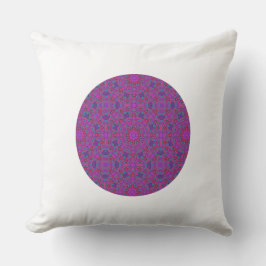 Almofada Arte caleidoscópica do volume nove, 23