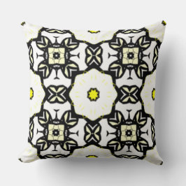 Almofada Arte caleidoscópica do volume um a vinte e quatro