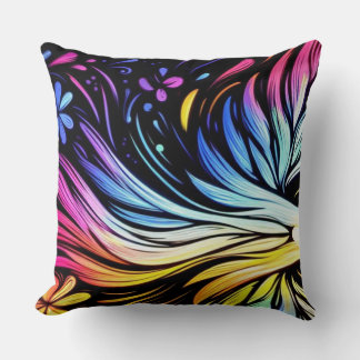 Almofada Arte Caprichosa em Sofá, Cadeira ou Cama 20x20 Gra