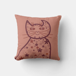 Almofada Arte, Clipart de Gato Fofo