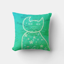 Almofada Arte, Clipart de Gato Fofo