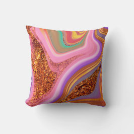 Almofada arte colorida vibratória