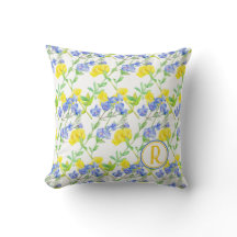 Arte de flor selvagem azul-amarelada do Snapdragon