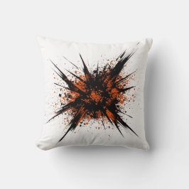 Almofada Arte de Lavagem de Cor de Pastel Misturada