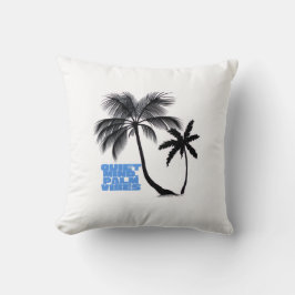Almofada Arte de Parede Duas Palmeiras | Minimalista Tropic