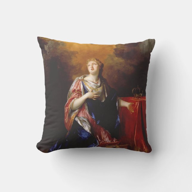 Almofada Arte de Santa Margarida da Escócia (Frente)