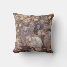 Almofada Arte de Troll de John Bauer