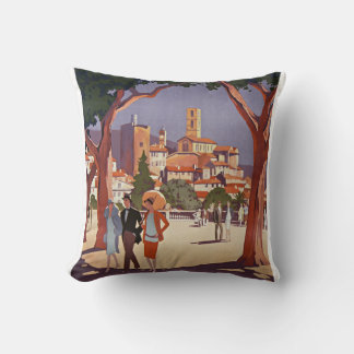 Almofada Arte de Verão Vintage Grasse