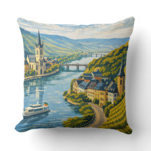 Arte de Viagem Vintage Zell Alemanha