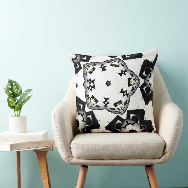 Almofada Arte do caleidoscópio 13 (Cadeira)