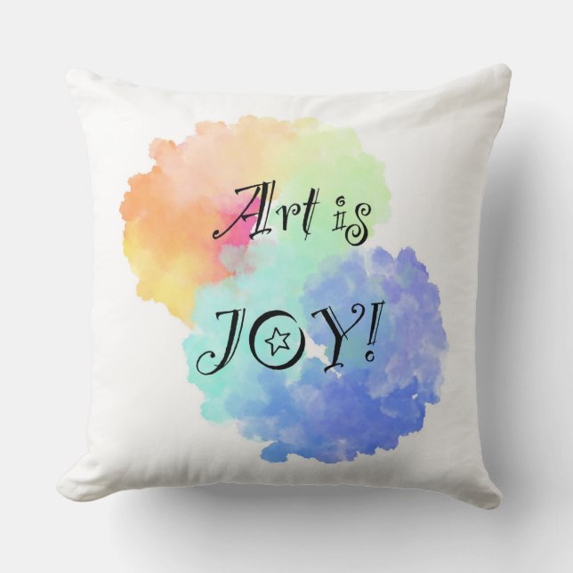 Almofada Arte é Joy (Frente)