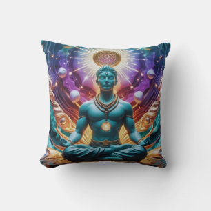 Almofada Arte Espiritual Sagrada Mandala