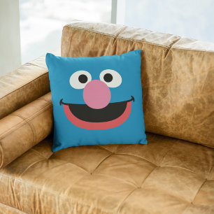 Almofada Arte Facial do Grover
