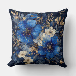 Almofada Arte Floral Elegante