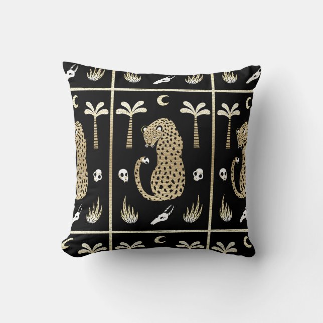 Almofada Arte Folclórica Africana (Frente)