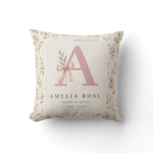 Arte impressa personalizada com inicial vintage pa