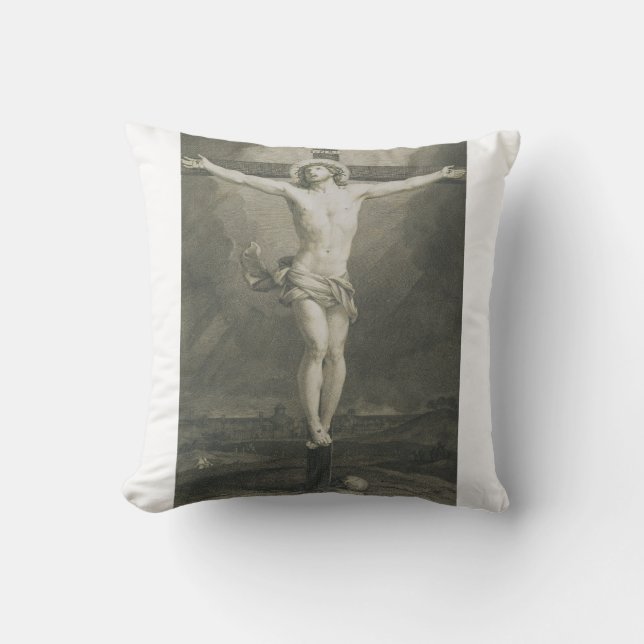 Almofada Arte Minimalista Crucificação Monomática (Frente)