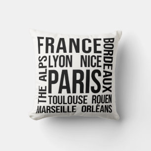 Almofada Arte nas Cidades da França - Viagem de Paris