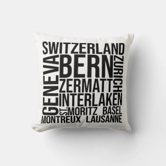Almofada Arte nas Cidades suiças - Bern Viagem