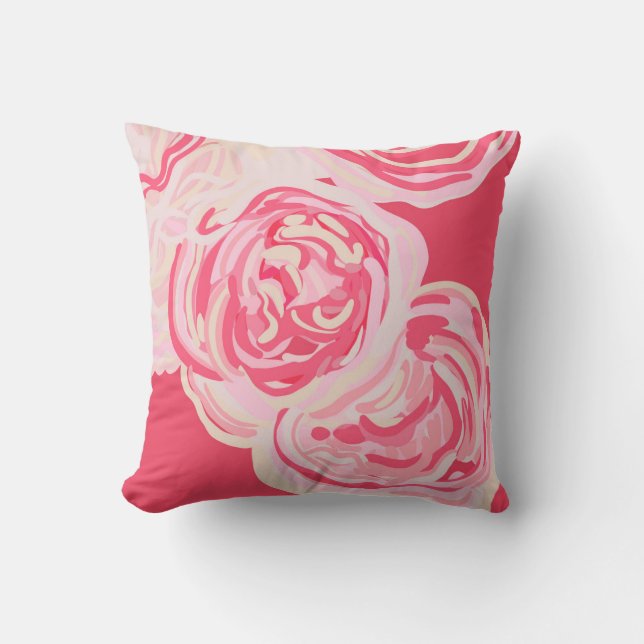 Almofada Arte original - Rosas (Frente)