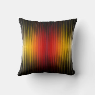 Almofada Arte Padrão de Cores de Campo Plasmático de Reentr