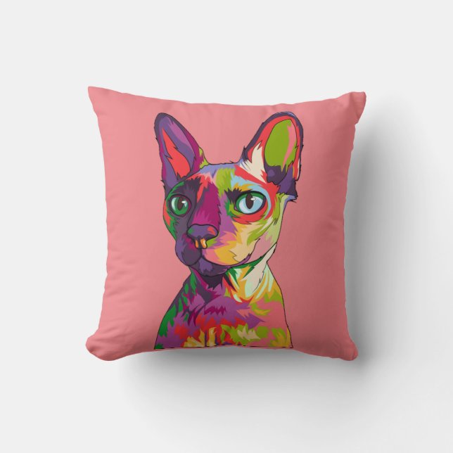 Almofada Arte para gatos (Frente)