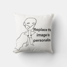 Almofada Arte Personalizada de Crianças para Família e Amig