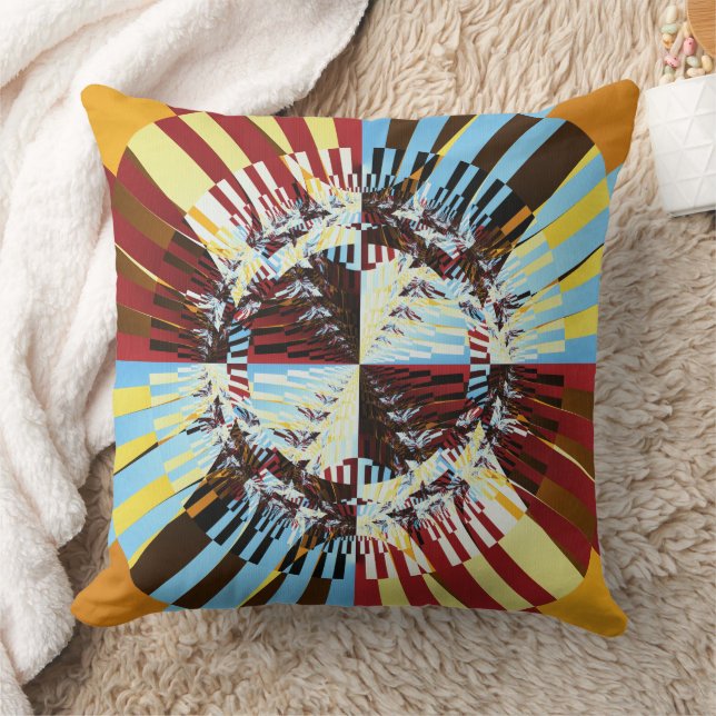 Almofada Arte por Abstrato (Cobertor)