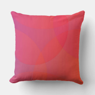 Almofada Arte rosa, laranja, moderna, simples, legal, moder