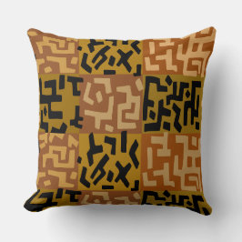ALMOFADA ARTE TRIBAL AFRICANA BAKUBA